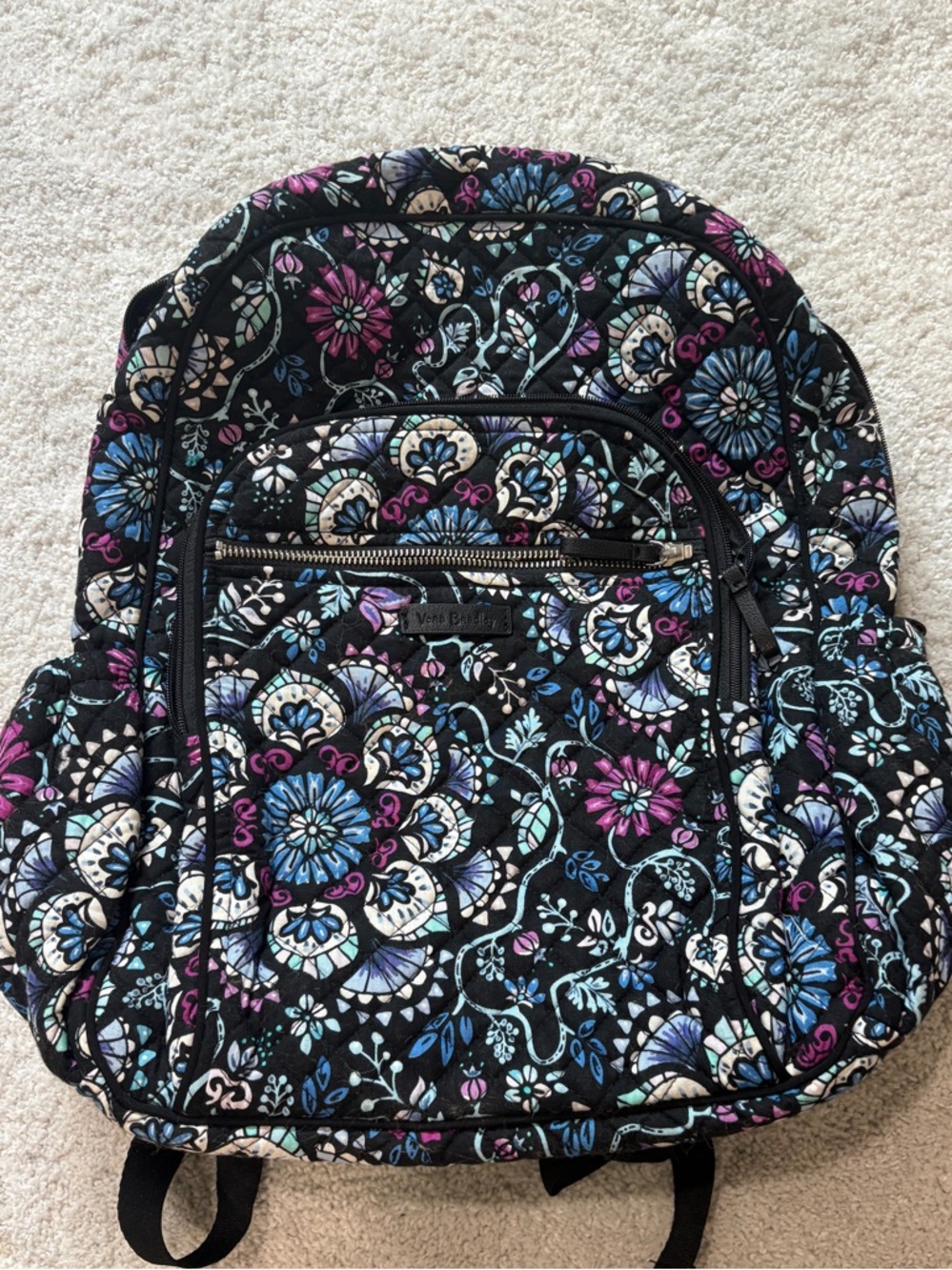 Vera Bradley Campus Backpack in Bramble